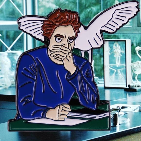 Twilight Edward Midnight Sun in Biology Class Enamel Pin 21-2 - Picture 3 of 4